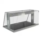 Cossiga Linear Series Drop-in Ceramic Glass Hotplate w/Square Glass Assisted Service 1145mm