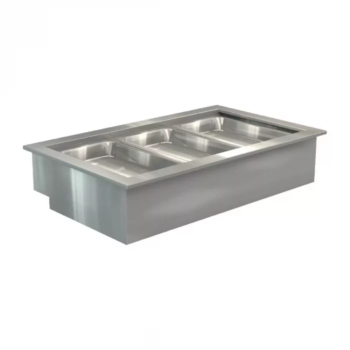 Cossiga Linear Series Drop-in Bain Marie 3x1/1 GN 1145mm - Image 1