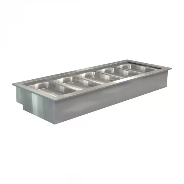 Cossiga Linear Series Drop-in Bain Marie 5x1/1 G/N 1825mm - Image 1