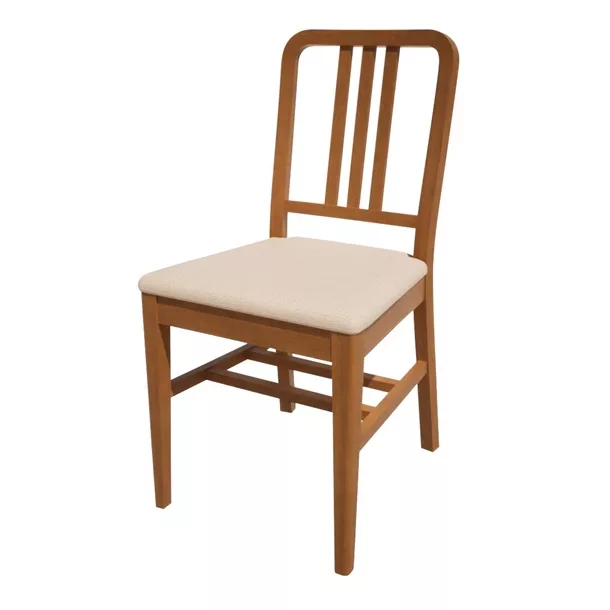 ht901_npi24.jpg Bolero Bespoke Vicky Side Chair in Cream/Oak - Image 1
