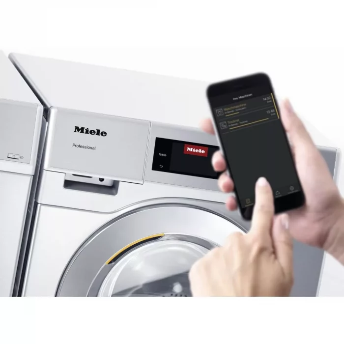 Miele Little Giant Washing Machine White 7kg with Gravity Drain 5.5kW Single Phase PWM907 - Image 2