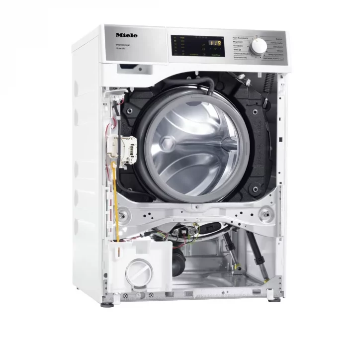 Miele Little Giant Washing Machine White 7kg with Gravity Drain 5.5kW Single Phase PWM907 - Image 3