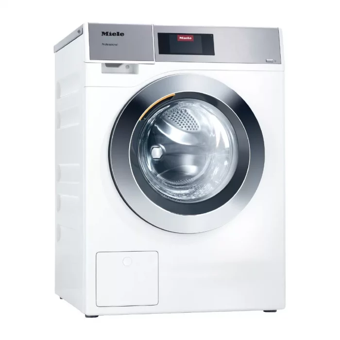 Miele Little Giant Washing Machine White 8kg with Gravity Drain 5.5kW Three Phase PWM908 - Image 1