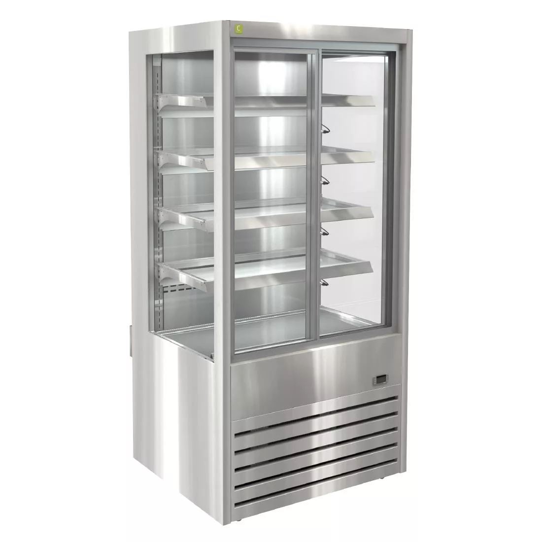 hw220_npi24.jpg Cossiga DTG Freestanding Multideck Display Fridge 900mm with Sliding Doors DTGOR9 - Image 1