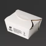 Notpla Small Takeaway Boxes White 800ml (Pack of 500) - Image 4