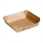 Notpla Square Trays - Kraft (Pack of 600)
