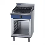 Blue Seal 900mm Elec Chargrill with Cabinet Base UKE596D-C