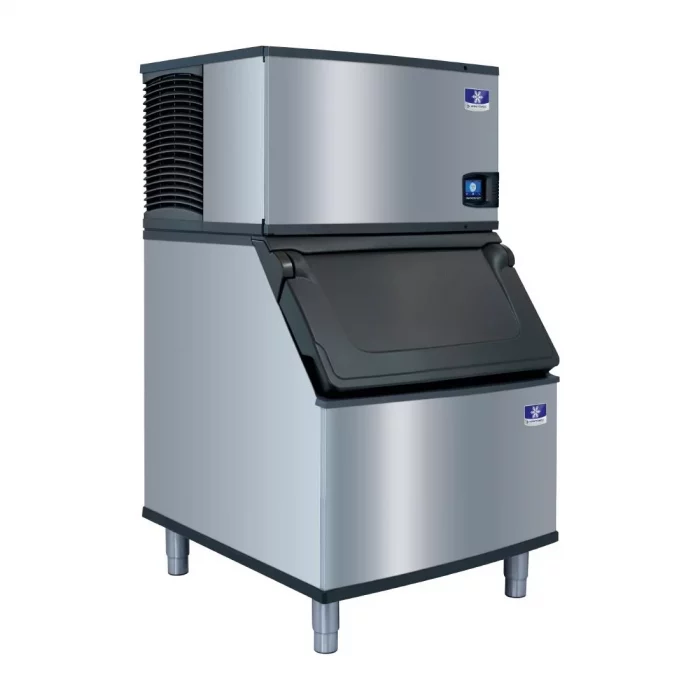 Manitowoc Ice Indigo NXT iT0300 Series 136kg Half Dice Ice Machine with Storage Bin D400 - Image 1