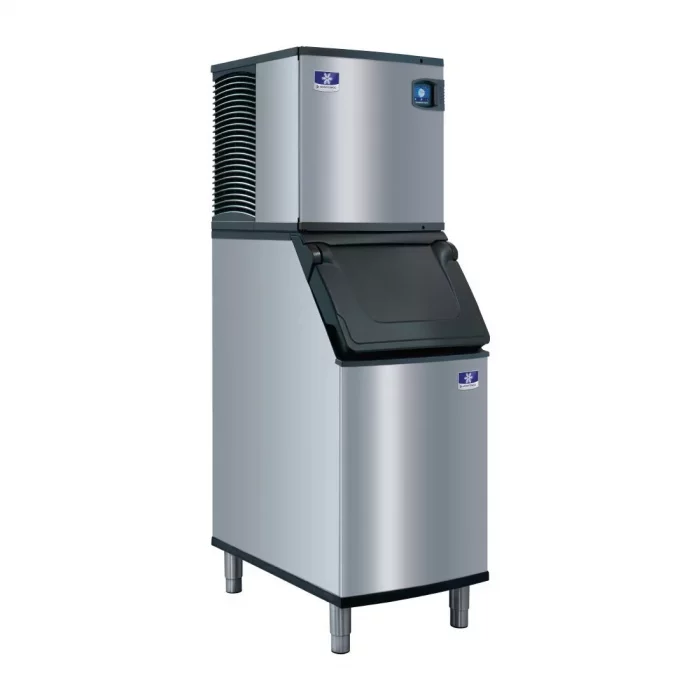Manitowoc Ice Indigo NXT iT0320 Series 145kg Half Dice Ice Machine with Storage Bin D420 - Image 1