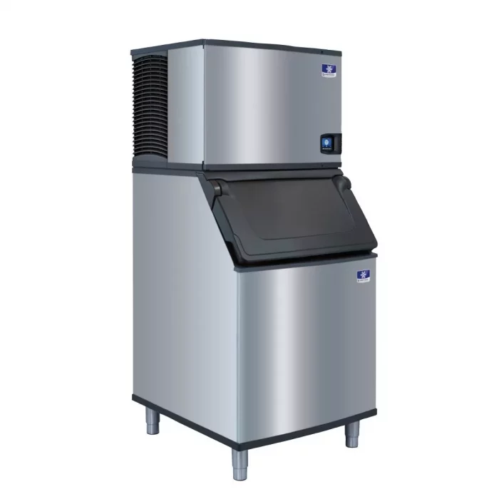 Manitowoc Ice Indigo NXT iT0750 Series 283kg Half Dice Ice Machine with Storage Bin D570 - Image 1