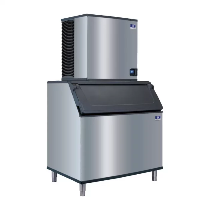 Manitowoc Ice Indigo NXT iT0900 Series 378kg Half Dice Ice Machine with Storage Bin D970 - Image 1
