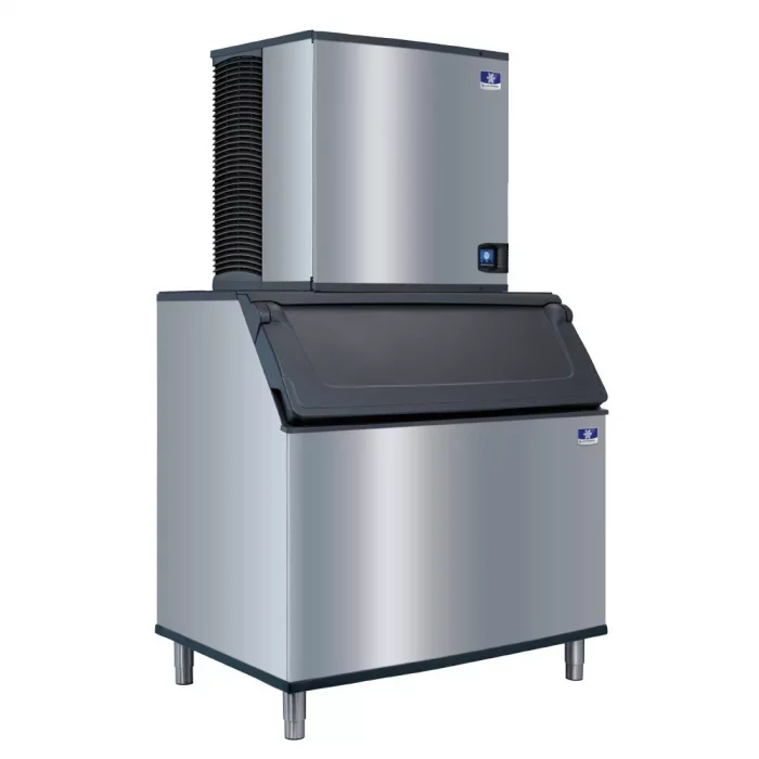 Manitowoc Ice Indigo NXT iT1200 Series 544kg Half Dice Ice Machine with Storage Bin D970 - Image 1