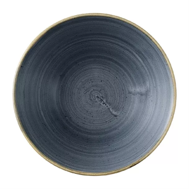 hx028_npi24.jpg Churchill Stonecast Blueberry Deep Coupe Bowls 205mm (Pack of 6) - Image 1