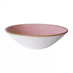 Churchill Stonecast Petal Pink Deep Coupe Bowls 205mm (Pack of 6) - Image 2