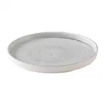 Churchill Stonecast Canvas Grey Walled Plates 255mm (Pack of 6) - Image 2