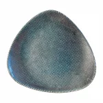 Churchill Studio Prints Astro Metallic Blue Lotus Plates 254mm (Pack of 12)