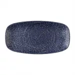 Churchill Studio Prints Homespun Chroma Twilight Chefs Oblong Plates 280 x 152mm (Pack of 12)