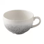 Churchill Studio Prints Raku Quartz Black Cappuccino Cups 355ml (Pack of 12)