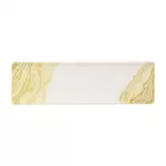 Churchill Tide Gold Oblong Plates 300x90mm (Pack of 6)
