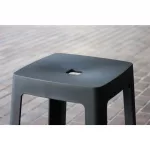 Origin Base High Stool Mouse Grey 450x450x750mm (Pack of 2) - Image 3