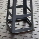 Origin Base High Stool Mouse Grey 450x450x750mm (Pack of 2) - Image 10