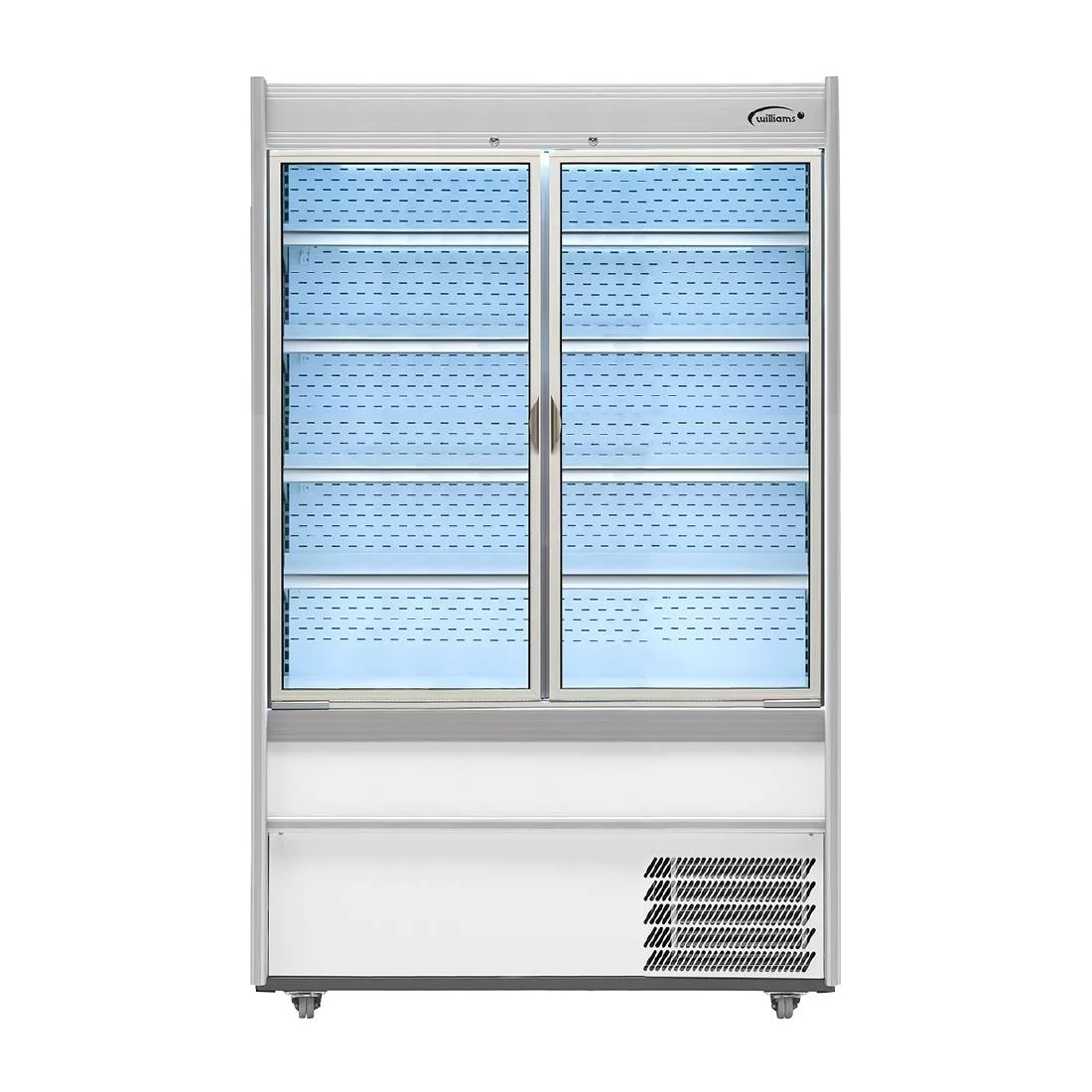 hz284_npi24.jpg Williams M-Series Gem Multideck Fridge White with Hinged Front Door M125-WCD-HFD - Image 1