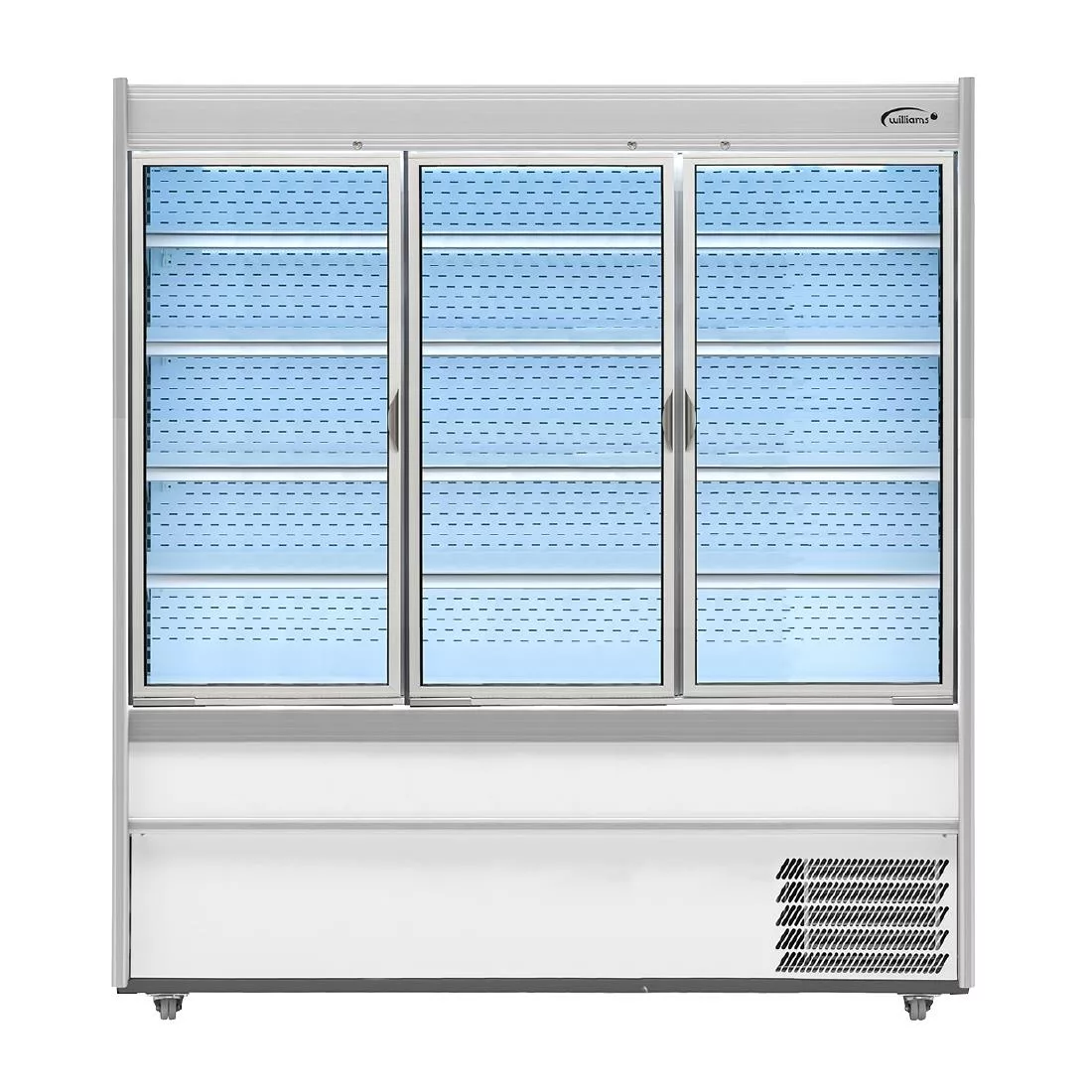 hz288_npi24.jpg Williams M-Series Gem Multideck Fridge White with Hinged Front Door M180-WCD-HFD - Image 1