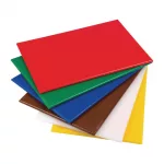 Hygiplas Thick High Density Chopping Board Set 455x305x24mm (Pack of 6) - Image 3