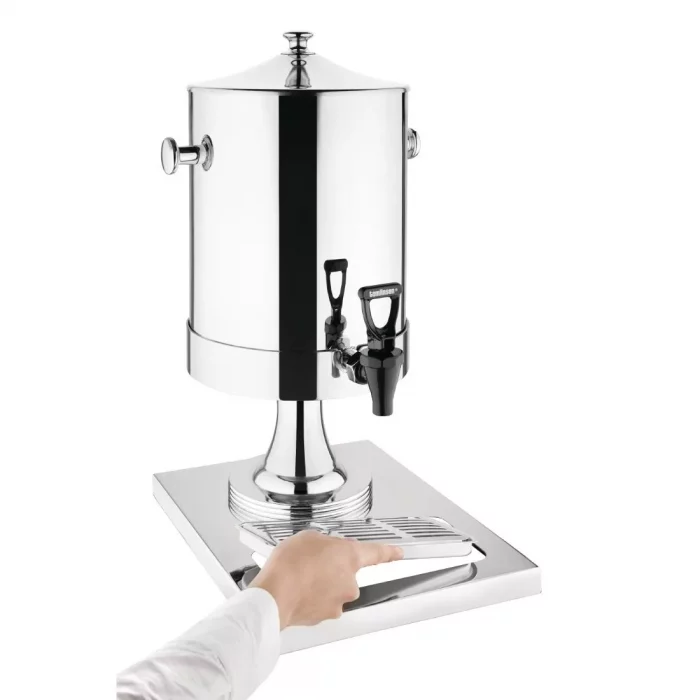Olympia Stainless Steel Milk Dispenser - Image 2