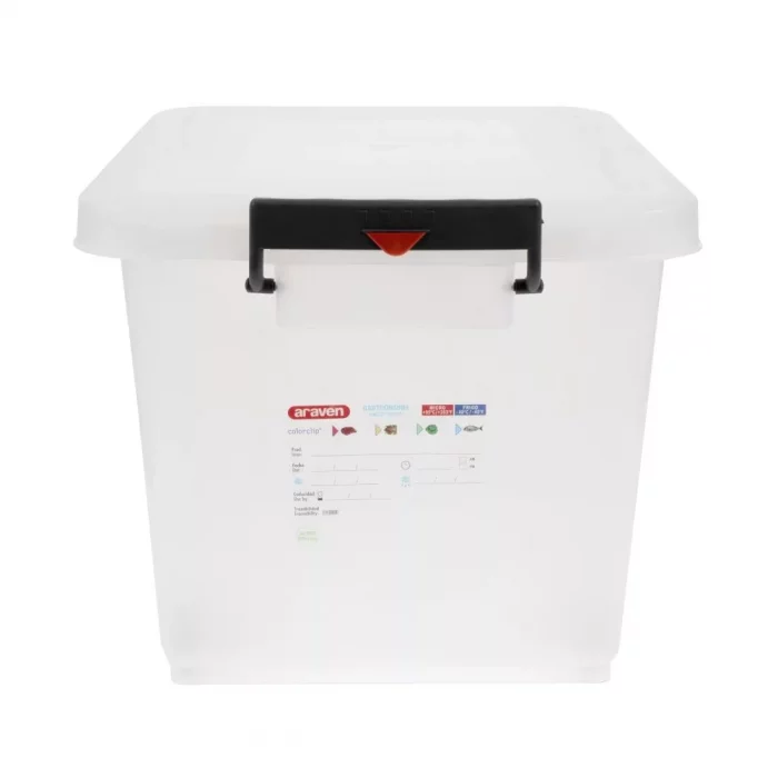 Araven Mobile Food Storage Bin with Lid - Image 2
