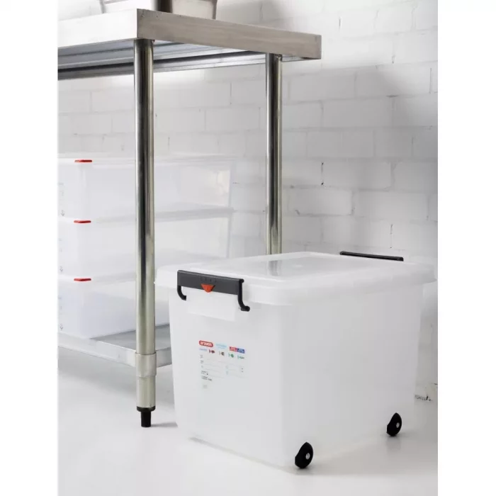 Araven Mobile Food Storage Bin with Lid - Image 7