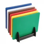 Special Offer Hygiplas Low Density Chopping Boards and Knife Set (Pack of 6 Boards) - Image 2