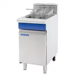 Blue Seal Twin Tank Twin Basket Free Standing Natural Gas Fryer GT46 - Image 3