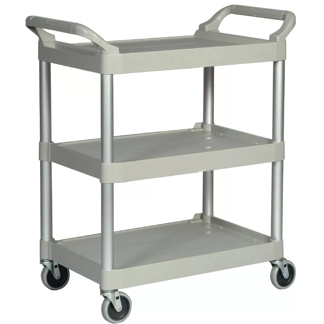 j859_j837-platinum.jpg Rubbermaid Compact Utility Trolley White - Image 1