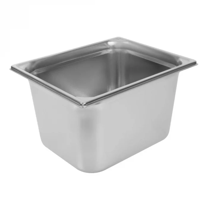 Matfer Bourgeat Stainless Steel 1/2 Gastronorm Tray 200mm - Image 1
