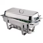 Olympia Milan Chafing Set 1/1 GN (Pack of 4) - Image 5