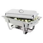Olympia Milan Chafing Set 1/1 GN (Pack of 4) - Image 6