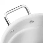 Vogue Aluminium Double Boiler Pan With Lid 28cm - Image 3