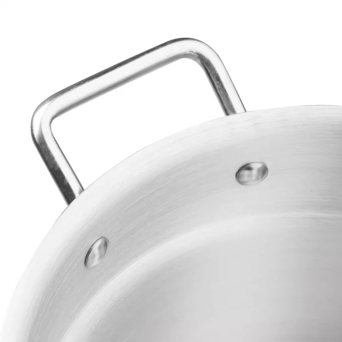 Vogue Aluminium Double Boiler Pan With Lid 28cm - Image 3