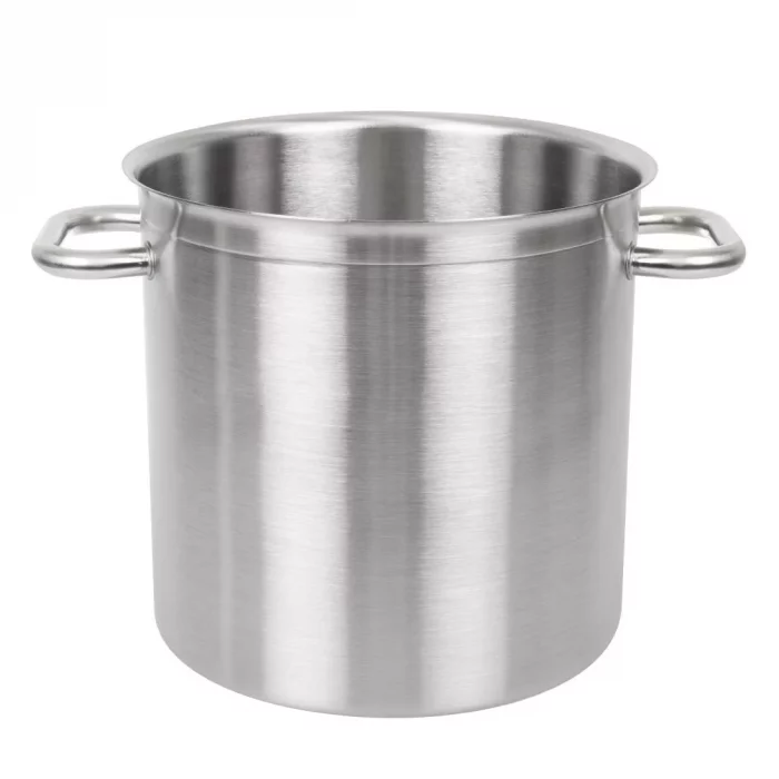 Matfer Bourgeat Excellence Stainless Steel Stock Pot 28cm - Image 1