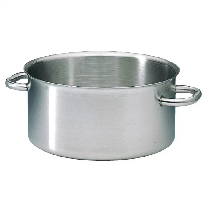 Matfer Bourgeat Excellence Stainless Steel Casserole Pan 28cm - Image 1