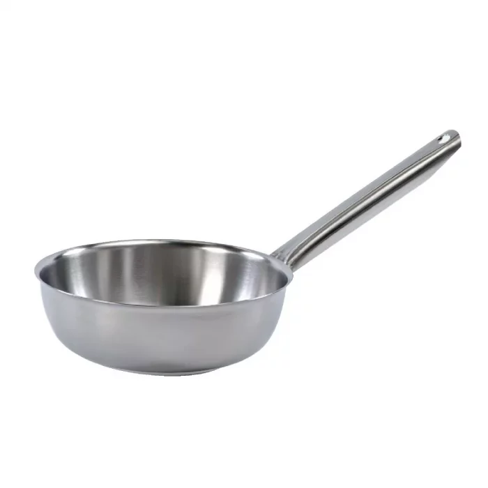 Matfer Bourgeat Tradition Plus Stainless Steel Flared Sauté Pan 24cm - Image 1