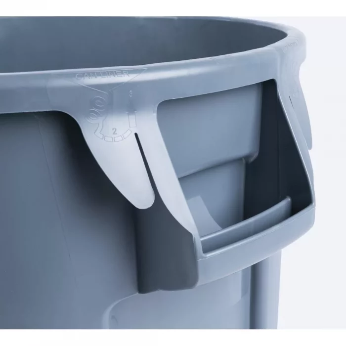 Rubbermaid Brute Utility Container 121Ltr Grey - Image 2