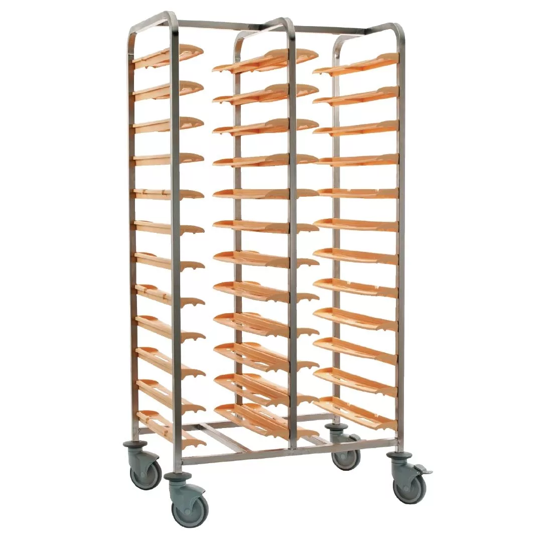p167-self-clearing-trolley.jpg Matfer Bourgeat Self Clearing Trolley Double - Image 1