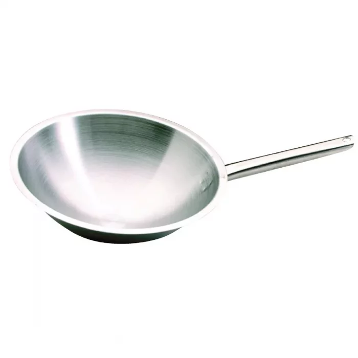 Matfer Bourgeat Stainless Steel Tradition Plus Wok - Image 1
