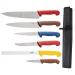 Special Offer Hygiplas Low Density Chopping Boards and Knife Set (Pack of 6 Boards) - Image 3