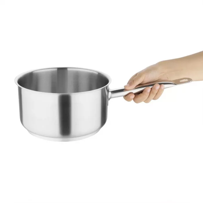 Special Offer Vogue Stainless Steel Casserole, Stew and Sauté Pan Set (Pack of 5) - Image 4