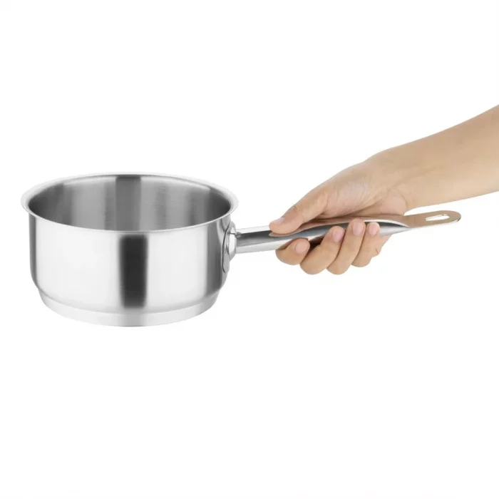 Special Offer Vogue Stainless Steel Casserole, Stew and Sauté Pan Set (Pack of 5) - Image 5