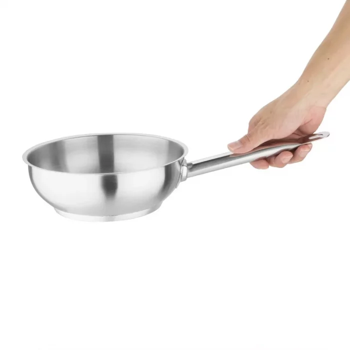 Special Offer Vogue Stainless Steel Casserole, Stew and Sauté Pan Set (Pack of 5) - Image 6
