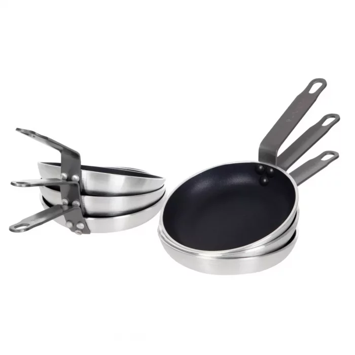 Bulk Buy Vogue Aluminium Non-Stick Frying Pan (Pack of 6) 20cm - Image 4